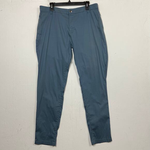 BirdDogs Boom For Your Boomstick Men's Blue Performance Chino Pants 36X32 - Picture 1 of 9